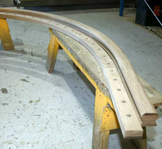 Handrail and Baserail section