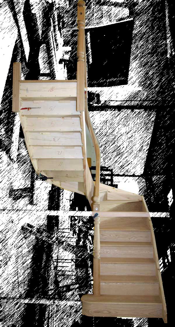 Wreathed Staircase