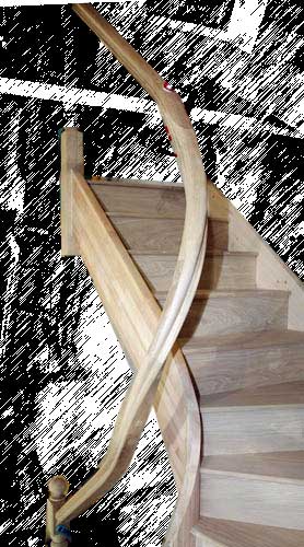 Wreathed handrail