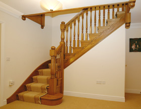 Double depth curtail entry Step