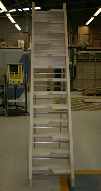 Beech Bespoke Spacesaver Staircases