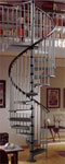 Gamia Metal Silver Grey Spiral