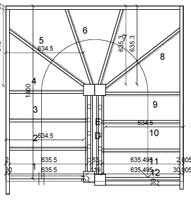 NS3W53N Double winder stair