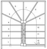 NS3W63N Double Winder staircase
