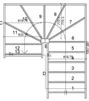 NS5W61N Winder staircase