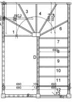 NSW66N Double winder staircase