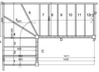 S3W36N Winder staircase