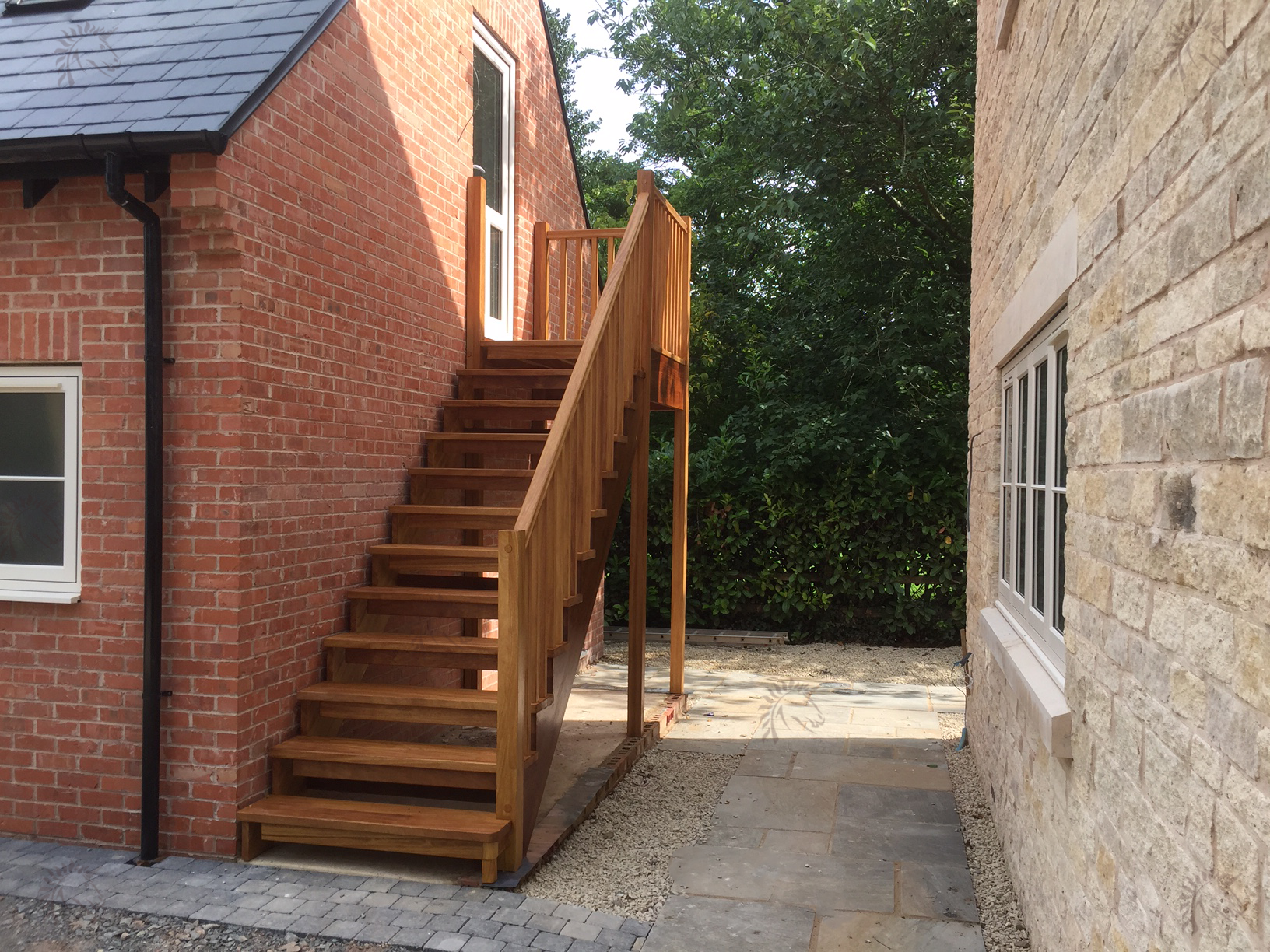 external timber staircases