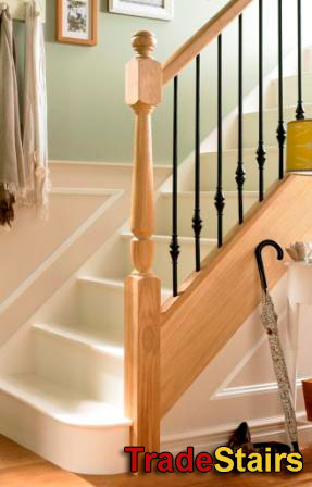 Elements metal stair banisters