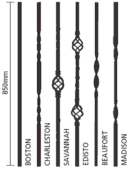 Metal Balusters stair spindles