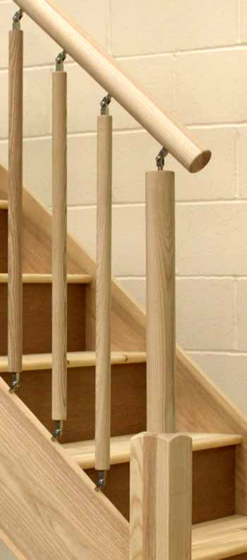 Bespoke Staircases Birgit baluster fixings
