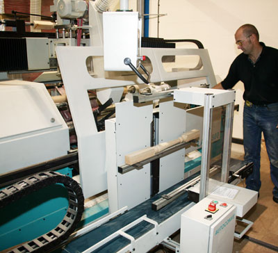 CNC Lathe with auto feed