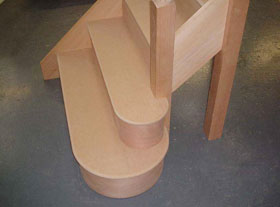 Double Curtail step