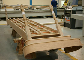Double Sided double curtail step