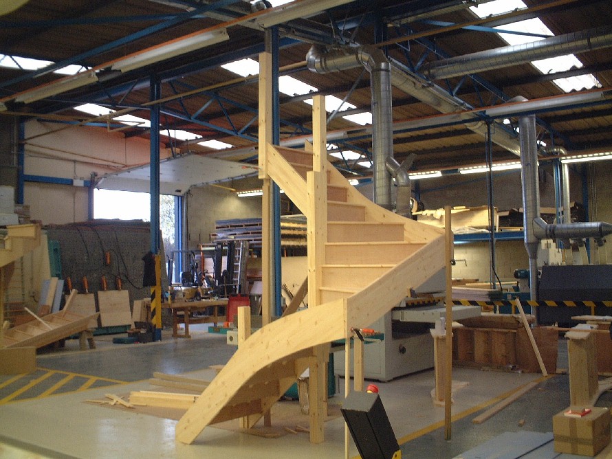 Double winder stairs